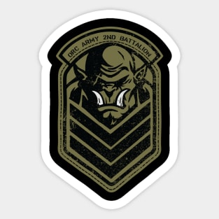 Orc Army Sticker